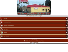 Tablet Screenshot of eugeneautorepair.net